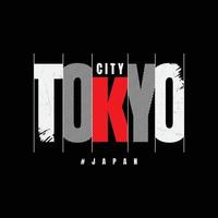Tokyo grafisch t-shirt en kledingontwerp vector
