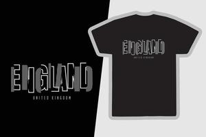 Londen Engeland t-shirt en kledingontwerp vector
