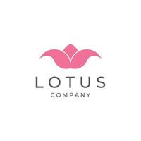 een mooie en natuurlijk mooie lotus spa-bloem, met een luxe en elegante lotusbloem vector illustratie bewerking, geschikt voor schoonheids- en cosmetische salons.