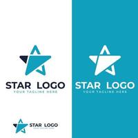 ster logo.star-logo voor zaken en company.with modern vector illustratie concept.