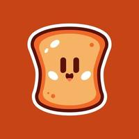 brood cartoon vectorillustratie vector