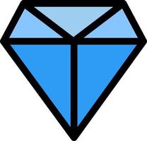 diamanten lijn icoon vector