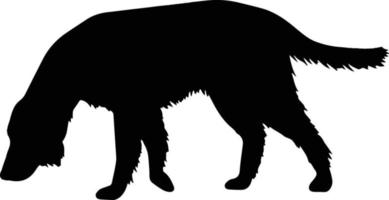 hond silhouet, hond vector