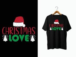 kerst t-shirt ontwerp. vector