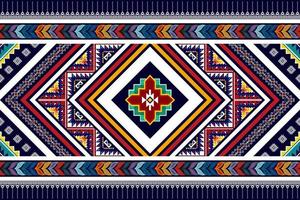 ikat etnisch naadloos patroonontwerp. Azteekse stof tapijt mandala ornamenten textiel decoraties behang. tribal boho inheemse etnische turkije traditionele borduurwerk vector background