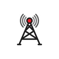 antenne pictogram eps 10 vector