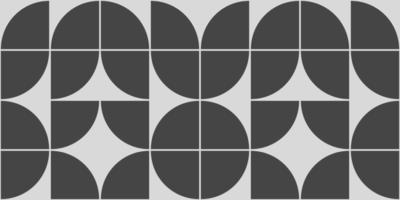 zwart-wit gebogen geometrische vormen vector