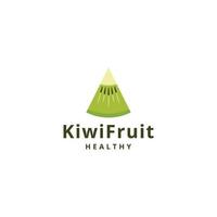 kiwi fruit logo pictogram ontwerp sjabloon platte vectorillustratie vector