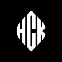 xck cirkel letter logo ontwerp met cirkel en ellipsvorm. xck ellipsletters met typografische stijl. de drie initialen vormen een cirkellogo. xck cirkel embleem abstracte monogram brief mark vector. vector