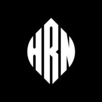 xrn cirkel letter logo ontwerp met cirkel en ellipsvorm. xrn ellipsletters met typografische stijl. de drie initialen vormen een cirkellogo. xrn cirkel embleem abstracte monogram brief mark vector. vector