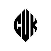 cvk cirkel letter logo ontwerp met cirkel en ellipsvorm. cvk ellipsletters met typografische stijl. de drie initialen vormen een cirkellogo. cvk cirkel embleem abstracte monogram brief mark vector. vector