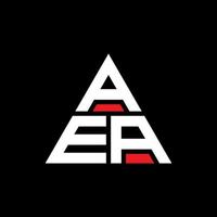 aea driehoek brief logo ontwerp met driehoekige vorm. aea driehoek logo ontwerp monogram. aea driehoek vector logo sjabloon met rode kleur. aea driehoekig logo eenvoudig, elegant en luxueus logo.