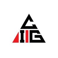 sigaret driehoek brief logo ontwerp met driehoekige vorm. sigaret driehoek logo ontwerp monogram. sigaret driehoek vector logo sjabloon met rode kleur. cig driehoekig logo eenvoudig, elegant en luxueus logo.