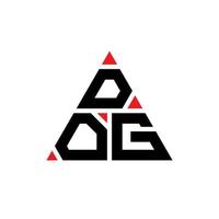 hond driehoek brief logo ontwerp met driehoekige vorm. hond driehoek logo ontwerp monogram. hond driehoek vector logo sjabloon met rode kleur. hond driehoekig logo eenvoudig, elegant en luxueus logo.
