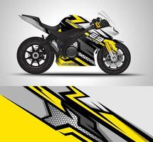 motorfiets vinyl sticker vector