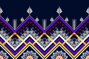 geometrisch abstract etnisch naadloos patroonontwerp. Azteekse stof tapijt mandala ornamenten textiel decoraties behang. tribal boho native motief turkije traditionele borduurwerk vector background