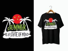 zomer t-shirt ontwerp. vector