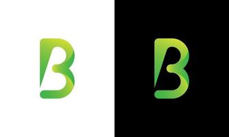 letter b logo ontwerp gratis vector sjabloon.