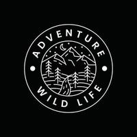 Adventure-logo voor uw merk vector