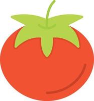 tomaat plat icoon vector