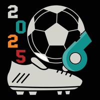 voetbal t-shirt ontwerp vector