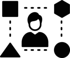 adaptief glyph-pictogram vector