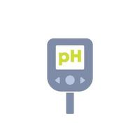 ph-meter voor bodempictogram vector