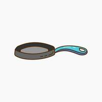 teflon doodle vectorillustratie vector