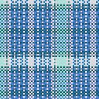 tartan geruite patroon met textuur en trouwkleur. vector