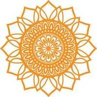 mandala print achtergrond vector