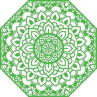 mandala print achtergrond vector