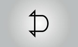 letter d vector logo gratis sjabloon gratis vector