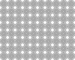 vector naadloos patroon. cirkel patroon achtergrond geometrische ontwerpelementen. lijnstijl ontwerp. eenvoudig ontwerp bewerkbaar