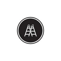 ladder logo vector illustratie ontwerpsjabloon