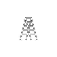 ladder pictogram vector illustratie ontwerpsjabloon