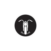 motorfiets pictogram vector illustratie sjabloonontwerp.