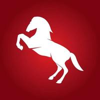 paard logo vector illustratie sjabloonontwerp