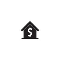 huis te huur pictogram vector illustratie ontwerpsjabloon