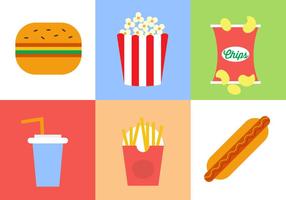 Fast Food Vector Collectie