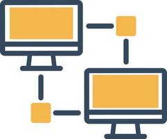 netwerkvectorpictogram dat gemakkelijk kan worden gewijzigd of bewerkt vector