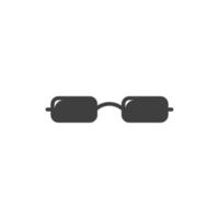 vector teken van het bril-symbool is geïsoleerd op een witte achtergrond. bril pictogram kleur bewerkbaar.