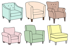 Gratis Armchair Vector