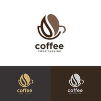 mobilecoffee modern logo vector pictogrammalplaatje