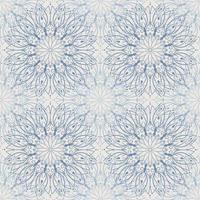 klassieke blauwe monochromatische ontwerp naadloze patronen. vector
