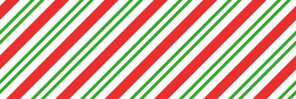 kerst candy cane gestreepte naadloze patroon. kerst candycane achtergrond met rode en groene strepen. pepermunt karamel diagonale print. xmas traditionele inwikkeling textuur. vector illustratie
