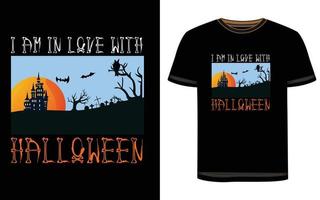 halloween t-shirt ontwerp vector