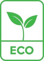 blad ecologie logo symbool vector