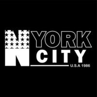 new york city typografie vector voor print t-shirt