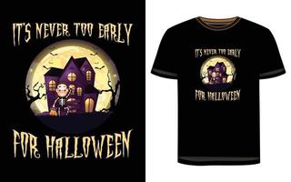 halloween t-shirt ontwerp vector