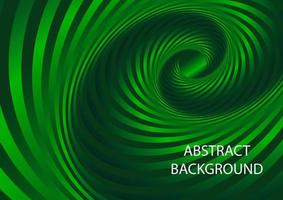 abstracte achtergrond groene cirkel kromme en spin heldere gloed, vectorillustratie vector